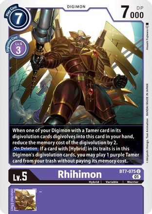 Rhihimon (BT7-075) [Next Adventure] - Deck Out Gaming