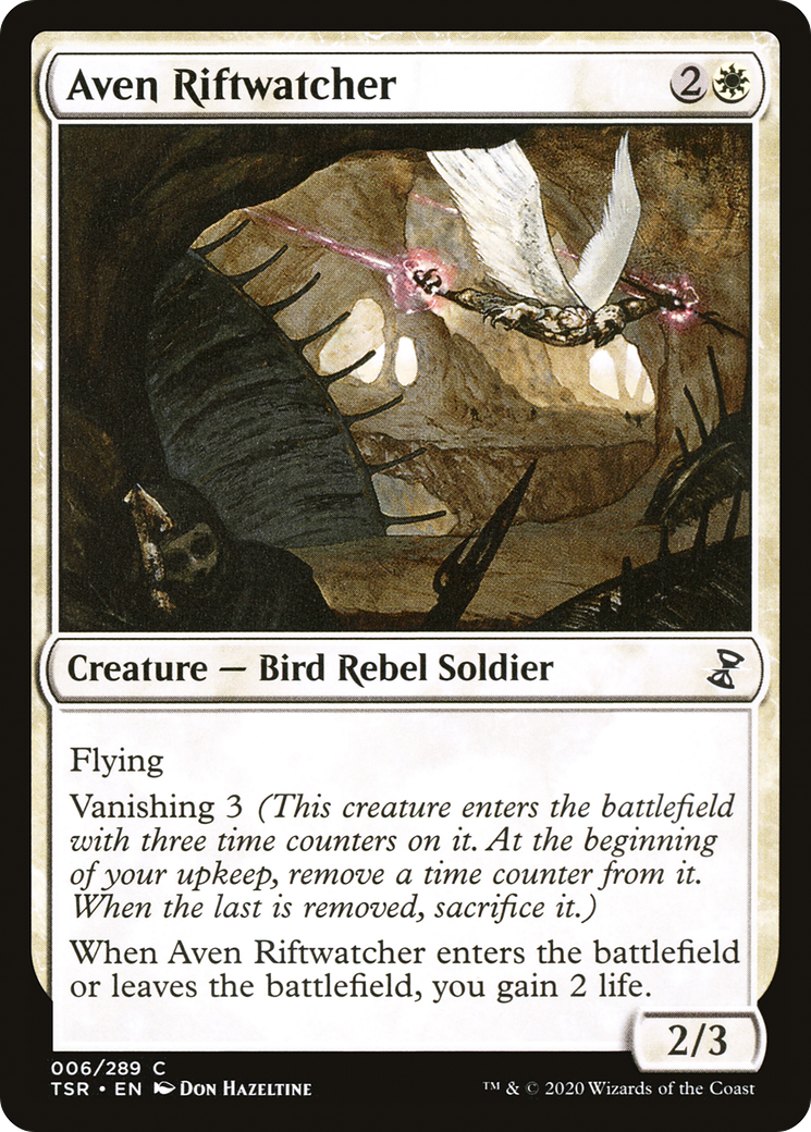 Aven Riftwatcher (6) [Time Spiral Remastered] - Deck Out Gaming