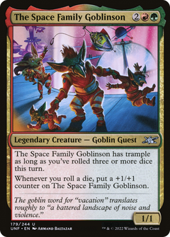 The Space Family Goblinson (179) [Unfinity] - Deck Out Gaming