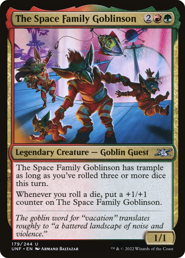 The Space Family Goblinson (179) [Unfinity] - Deck Out Gaming