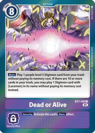 Dead or Alive (BT7-109) [Next Adventure] Foil - Deck Out Gaming