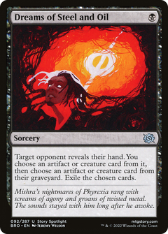 Dreams of Steel and Oil (92) [The Brothers' War] foil - Deck Out Gaming
