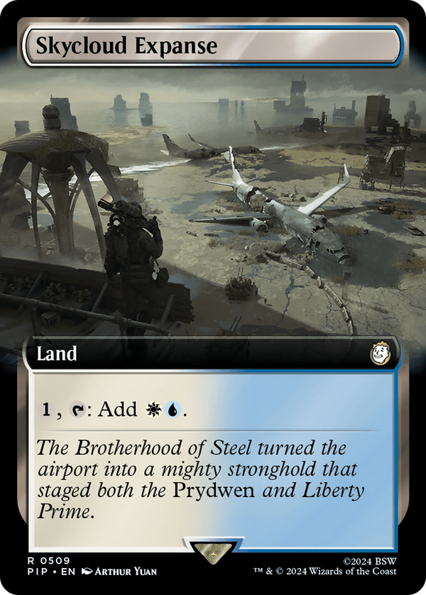 Skycloud Expanse (Extended Art) (509) [Fallout] - Deck Out Gaming