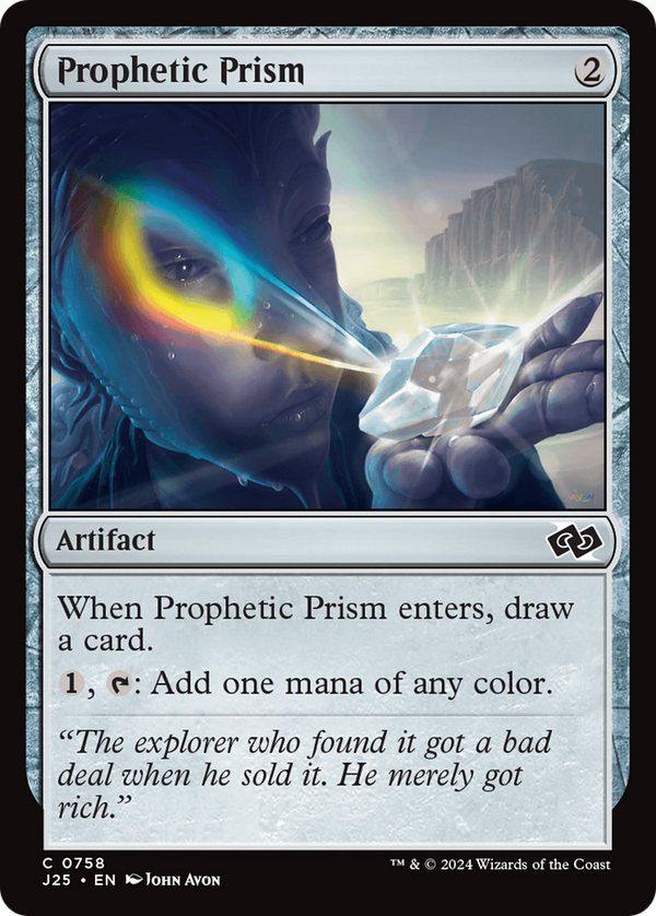 Prophetic Prism (758) [Foundations Jumpstart] - Deck Out Gaming