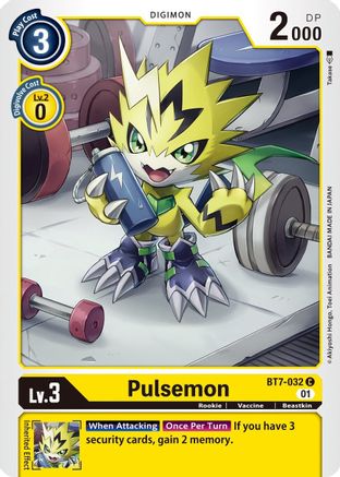 Pulsemon (BT7-032) [Next Adventure] - Deck Out Gaming