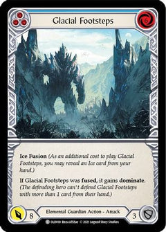 Glacial Footsteps (Blue) (OLD010) [Blitz Deck: Tales of Aria - Oldhim] - Deck Out Gaming