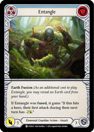 Entangle (Blue) (OLD021) [Blitz Deck: Tales of Aria - Oldhim] - Deck Out Gaming