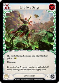 Earthlore Surge (Blue) (OLD027) [Blitz Deck: Tales of Aria - Oldhim] - Deck Out Gaming