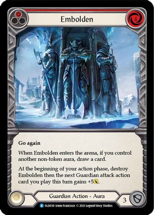 Embolden (Red) (OLD030) [Blitz Deck: Tales of Aria - Oldhim] - Deck Out Gaming