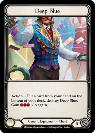 Deep Blue (LXI004) [Blitz Deck: Tales of Aria - Lexi] - Deck Out Gaming