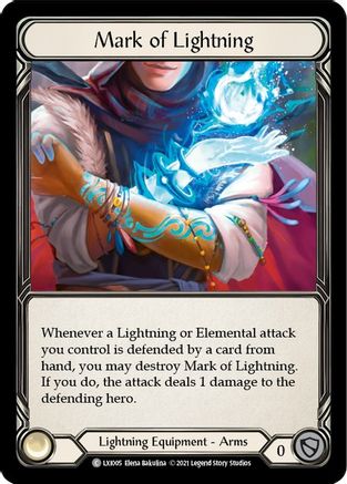Mark of Lightning (LXI005) [Blitz Deck: Tales of Aria - Lexi] - Deck Out Gaming