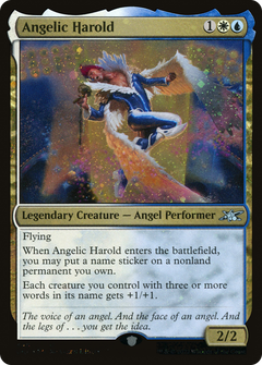 Angelic Harold (Galaxy Foil) (448) [Unfinity] foil - Deck Out Gaming