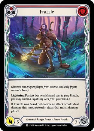 Frazzle (Red) (LXI009) [Blitz Deck: Tales of Aria - Lexi] - Deck Out Gaming