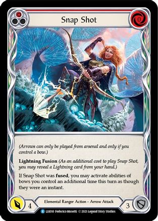 Snap Shot (Red) (LXI010) [Blitz Deck: Tales of Aria - Lexi] - Deck Out Gaming