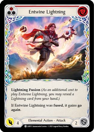 Entwine Lightning (Red) (LXI013) [Blitz Deck: Tales of Aria - Lexi] - Deck Out Gaming