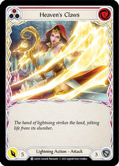 Heaven's Claws (Red) (LXI014) [Blitz Deck: Tales of Aria - Lexi] - Deck Out Gaming