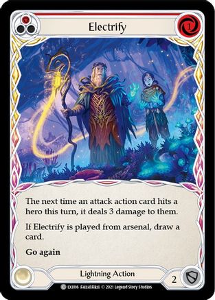 Electrify (Red) (LXI016) [Blitz Deck: Tales of Aria - Lexi] - Deck Out Gaming
