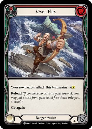 Over Flex (Red) (LXI027) [Blitz Deck: Tales of Aria - Lexi] - Deck Out Gaming