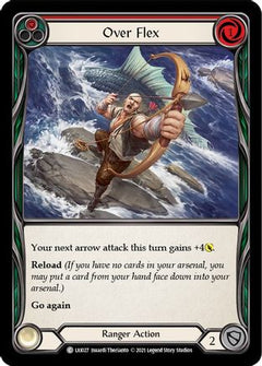 Over Flex (Red) (LXI027) [Blitz Deck: Tales of Aria - Lexi] - Deck Out Gaming