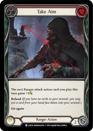 Take Aim (Red) (LXI028) [Blitz Deck: Tales of Aria - Lexi] - Deck Out Gaming