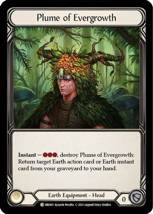 Plume of Evergrowth (BRI005) [Blitz Deck: Tales of Aria - Briar] - Deck Out Gaming