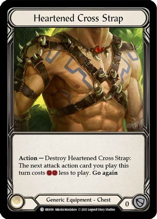 Heartened Cross Strap (BRI006) [Blitz Deck: Tales of Aria - Briar] - Deck Out Gaming