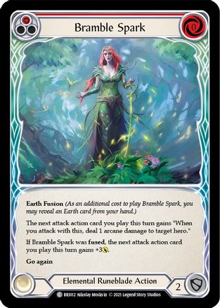 Bramble Spark (Red) (BRI012) [Blitz Deck: Tales of Aria - Briar] - Deck Out Gaming