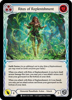 Rites of Replenishment (Blue) (BRI014) [Blitz Deck: Tales of Aria - Briar] - Deck Out Gaming