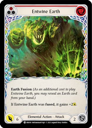 Entwine Earth (Red) (BRI016) [Blitz Deck: Tales of Aria - Briar] - Deck Out Gaming