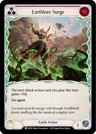 Earthlore Surge (Red) (BRI019) [Blitz Deck: Tales of Aria - Briar] - Deck Out Gaming