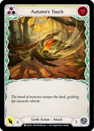 Autumn's Touch (Yellow) (BRI022) [Blitz Deck: Tales of Aria - Briar] - Deck Out Gaming