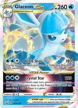 Glaceon VSTAR - SWSH197 (SWSH197) [SWSH: Sword & Shield Promo Cards] Holofoil - Deck Out Gaming