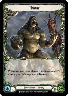 Rhinar - HER054 (HER054) [Flesh and Blood: Promo Cards] Cold Foil - Deck Out Gaming