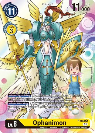 Ophanimon (P-053) [Digimon Promotion Cards] Foil - Deck Out Gaming