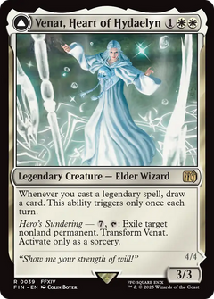 Venat, Heart of Hydaelyn // Hydaelyn, the Mothercrystal (39) [FINAL FANTASY] foil - Deck Out Gaming