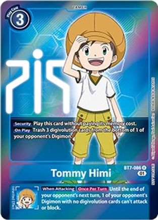 Tommy Himi (Box Topper) (BT7-086) [Next Adventure] Foil - Deck Out Gaming