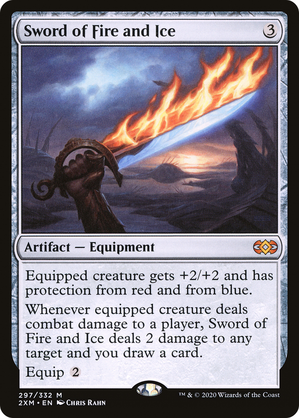 Sword of Fire and Ice (297) [Double Masters] foil - Deck Out Gaming