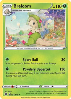 Breloom (4) [SWSH09: Brilliant Stars] - Deck Out Gaming