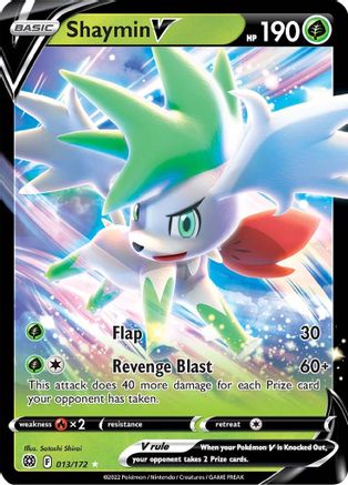 Shaymin V (13) [SWSH09: Brilliant Stars] Holofoil - Deck Out Gaming