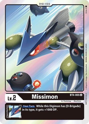 Missimon (2021 Championship Finals Event Pack 1) (BT4-005) [Great Legend] null - Deck Out Gaming