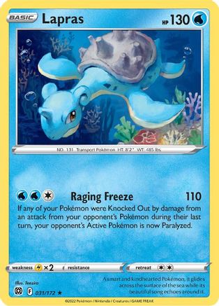 Lapras (31) [SWSH09: Brilliant Stars] - Deck Out Gaming