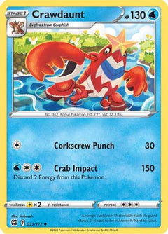 Crawdaunt (33) [SWSH09: Brilliant Stars] - Deck Out Gaming