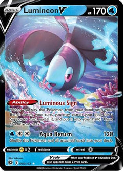 Lumineon V (40) [SWSH09: Brilliant Stars] Holofoil - Deck Out Gaming