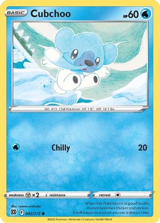 Cubchoo (42) [SWSH09: Brilliant Stars] - Deck Out Gaming