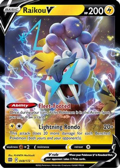 Raikou V (48) [SWSH09: Brilliant Stars] Holofoil - Deck Out Gaming