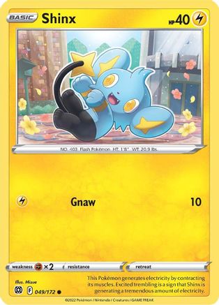 Shinx (49) [SWSH09: Brilliant Stars] - Deck Out Gaming