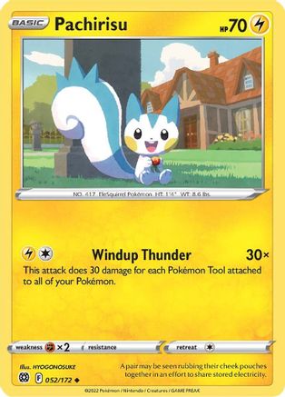 Pachirisu (52) [SWSH09: Brilliant Stars] - Deck Out Gaming