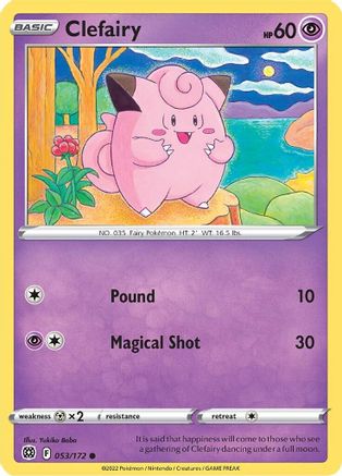 Clefairy (53) [SWSH09: Brilliant Stars] - Deck Out Gaming
