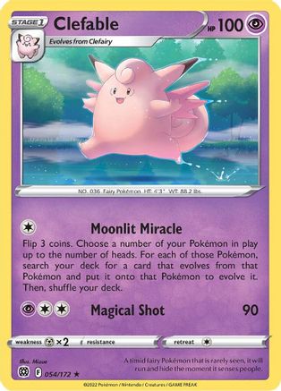 Clefable (54) [SWSH09: Brilliant Stars] - Deck Out Gaming