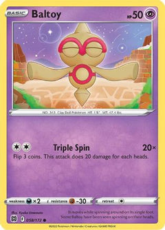 Baltoy (58) [SWSH09: Brilliant Stars] - Deck Out Gaming